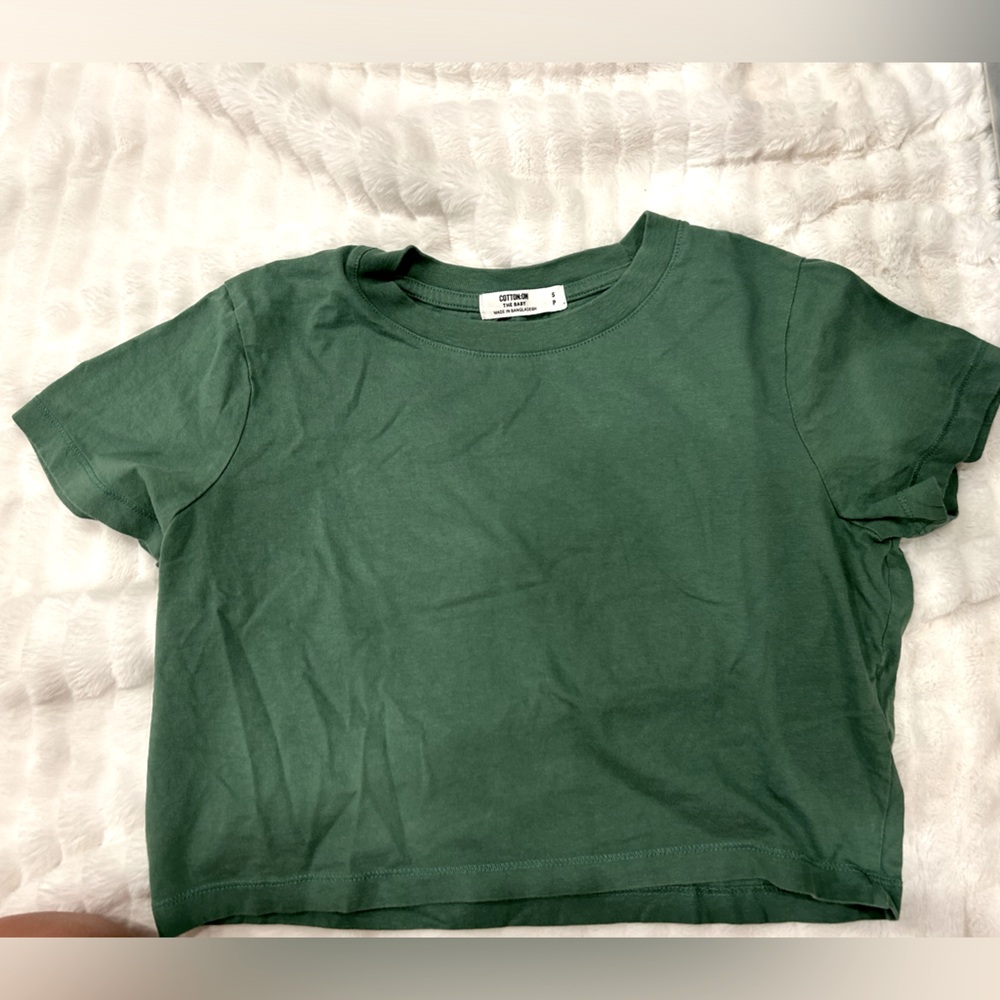 Cotton on crop top